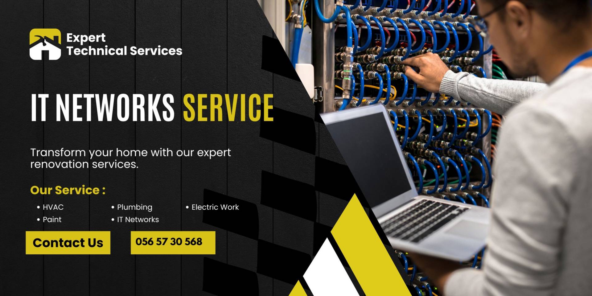 Professional IT services in Dubai including networking, CCTV installation, and system maintenance