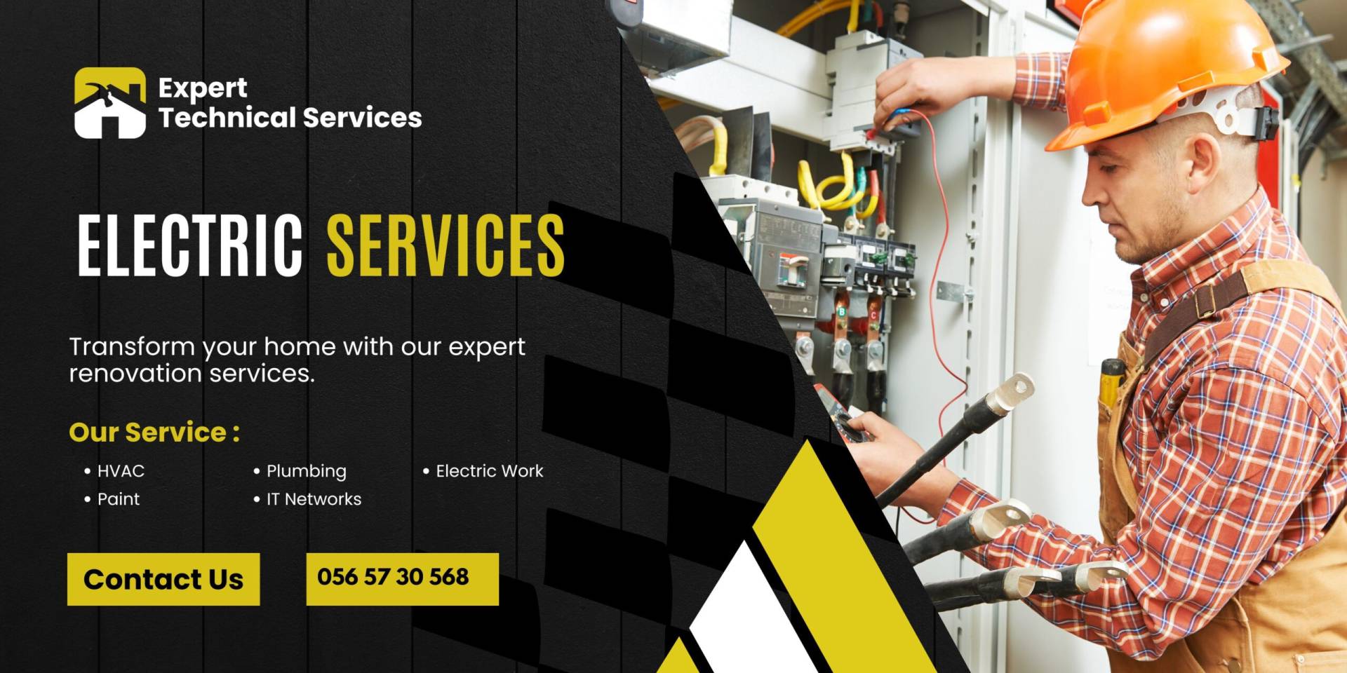 Professional electrical services in Dubai for wiring, lighting installation, and electrical repair