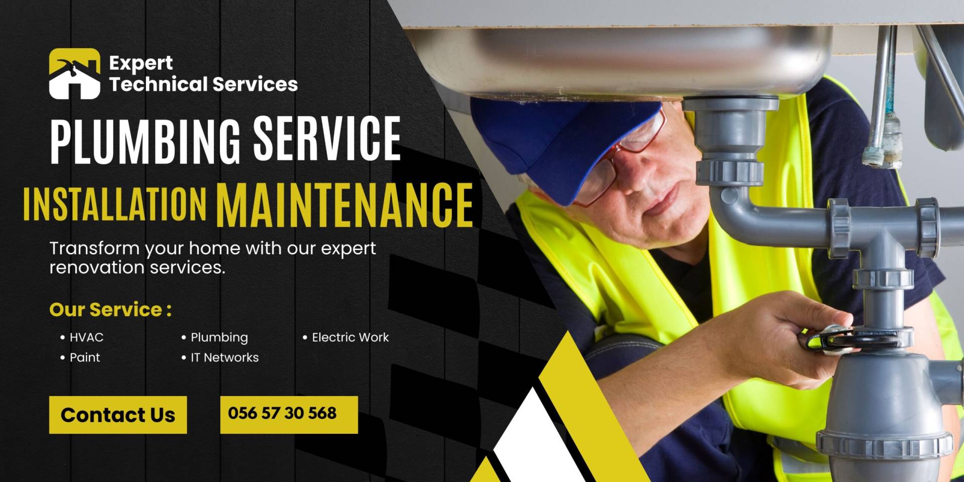 Professional plumbing services in Dubai for leak repair, pipe fitting, and water heater installation