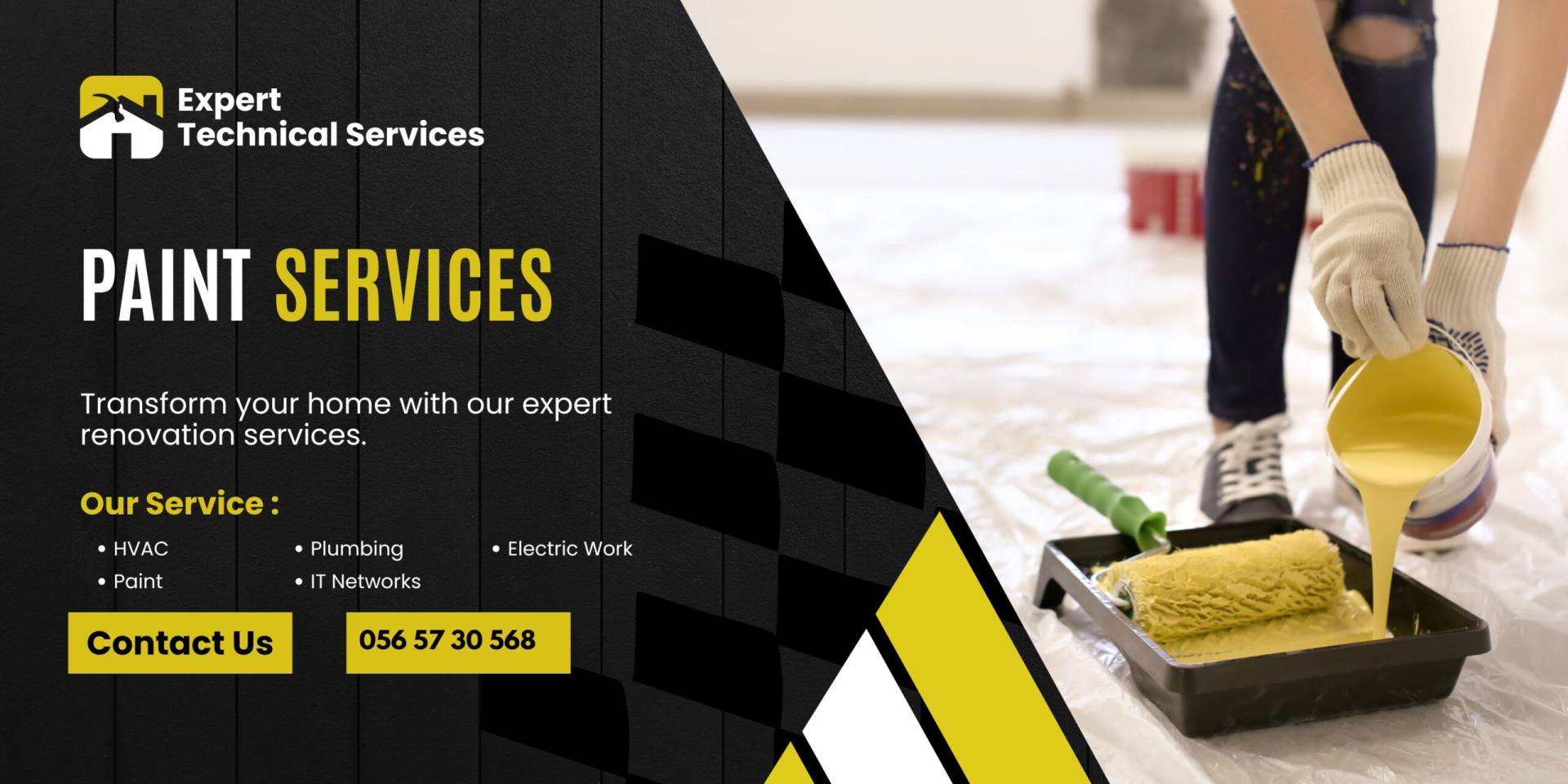 Professional paint services in Dubai for villas, apartments, and offices with premium finishes